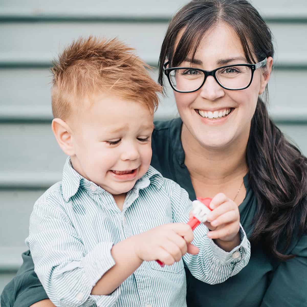 Eva Filer and son Radcliffe of My Rad Kitchen