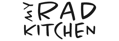 My Rad Kitchen Food Blog Logo