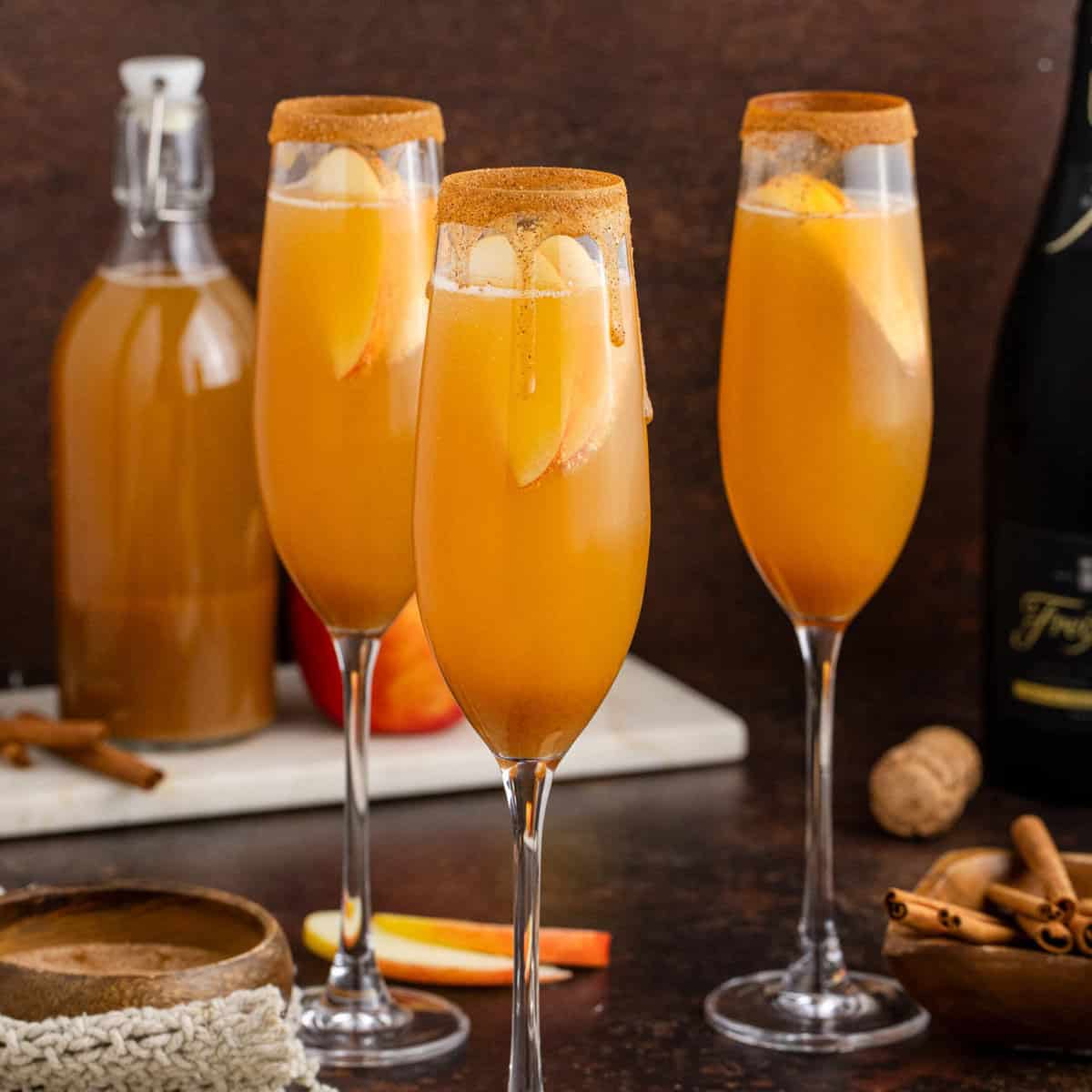 Apple Cider Mimosa
