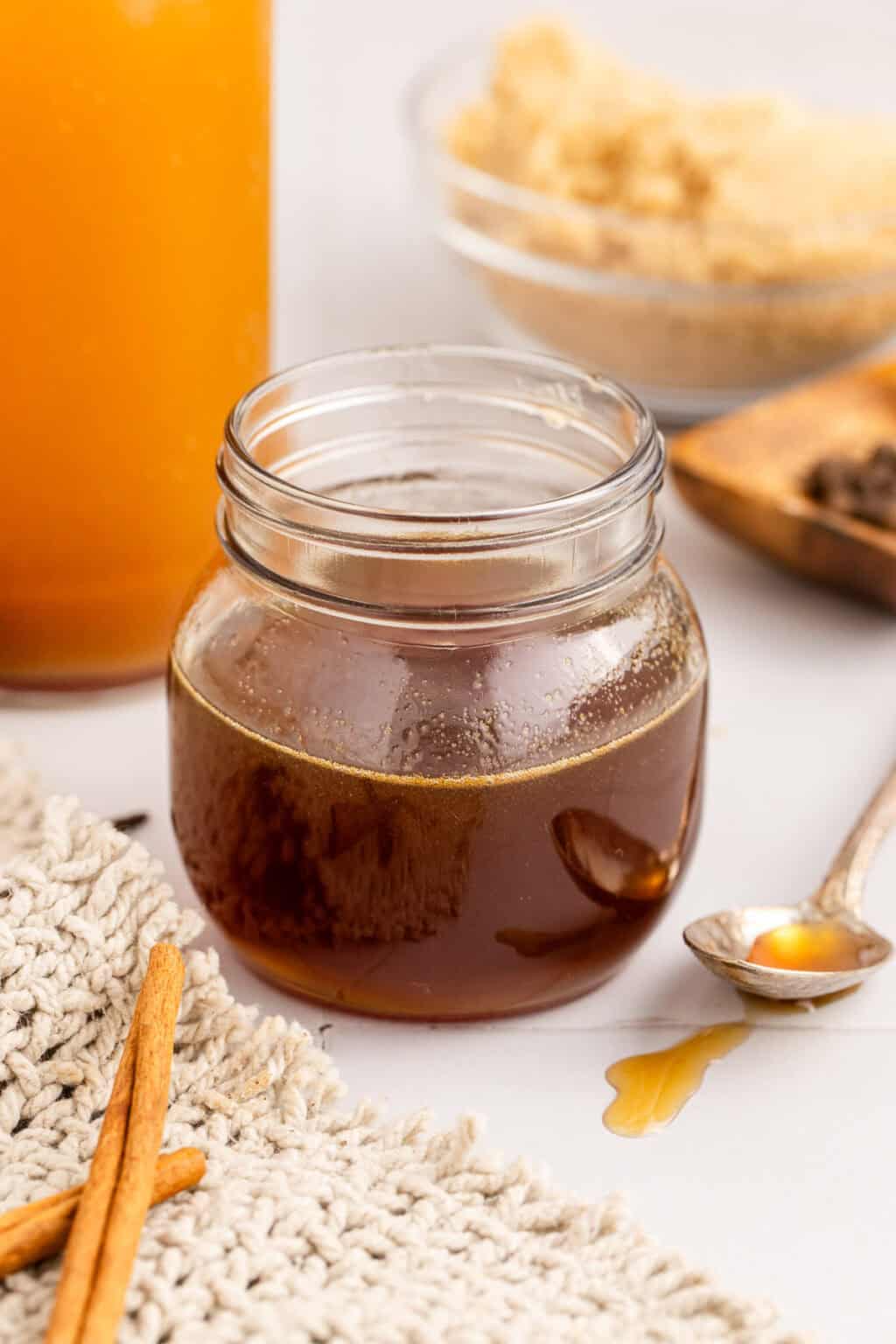 Apple Cider Simple Syrup - My Rad Kitchen