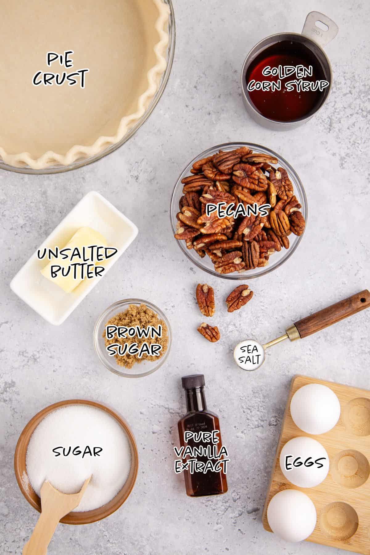 Costco Pecan Pie (Copycat) Ingredients