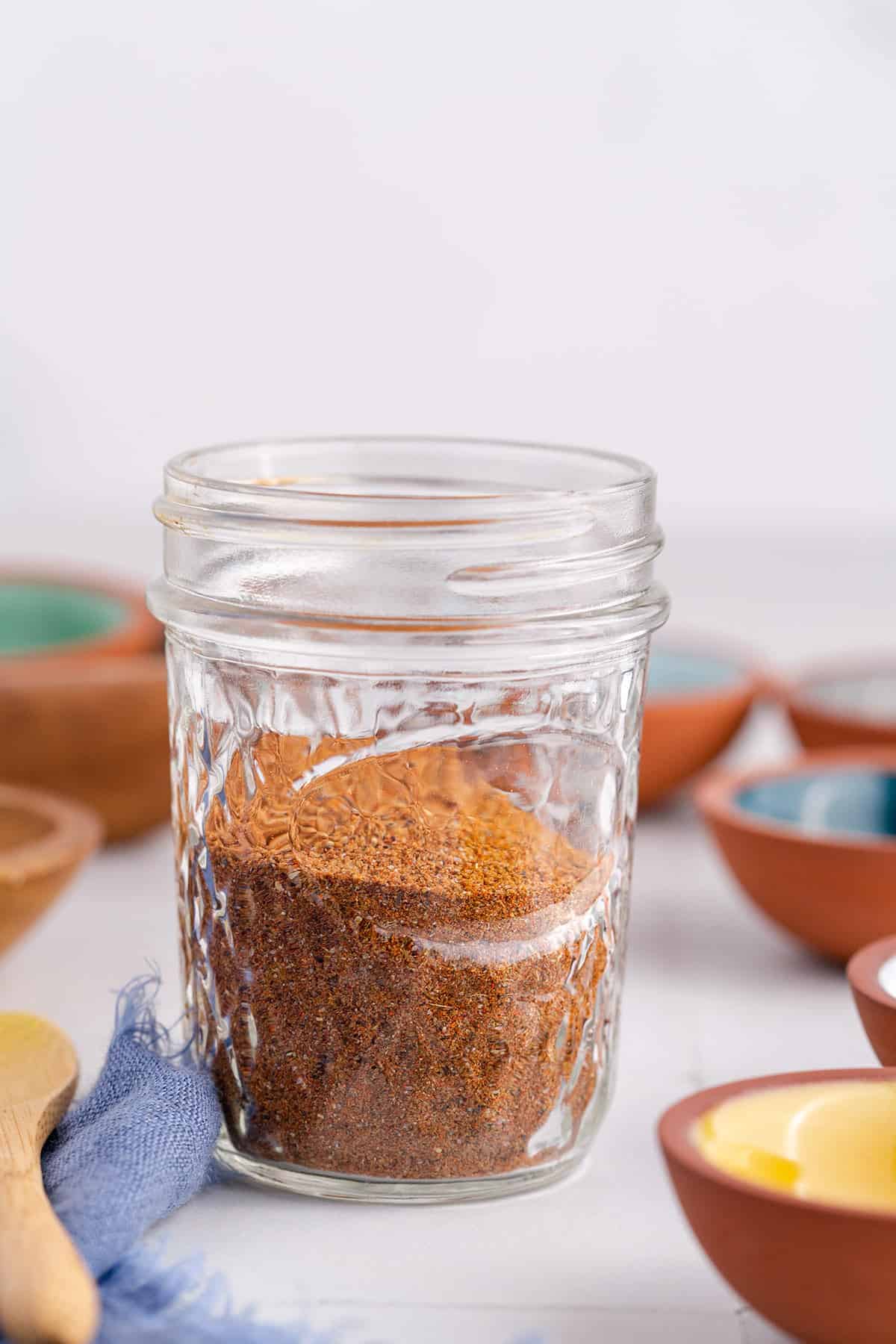 Moroccan Spice Blend Stored in a Jar
