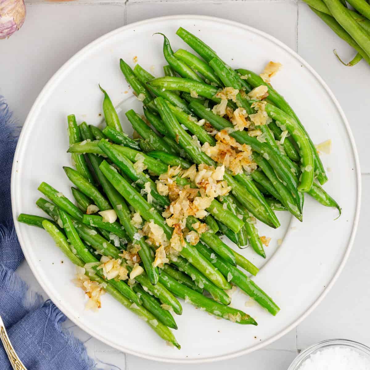Sautéed Green Beans with Shallots