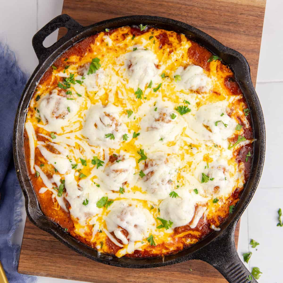 Meatball Parmigiana