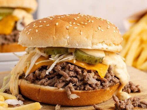 Big Mac Sloppy Joes - My Rad Kitchen