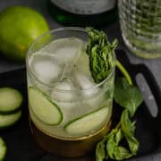 Eastside Cocktail on a Tray