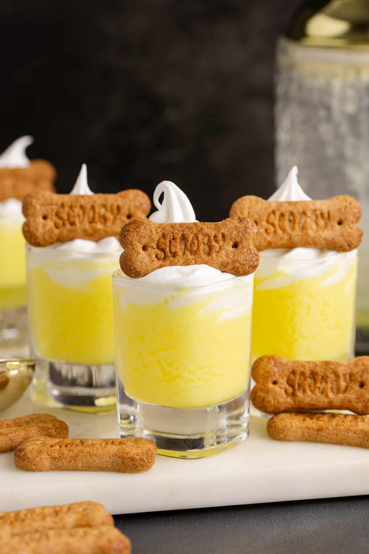 Scooby Doo Shots on a tray