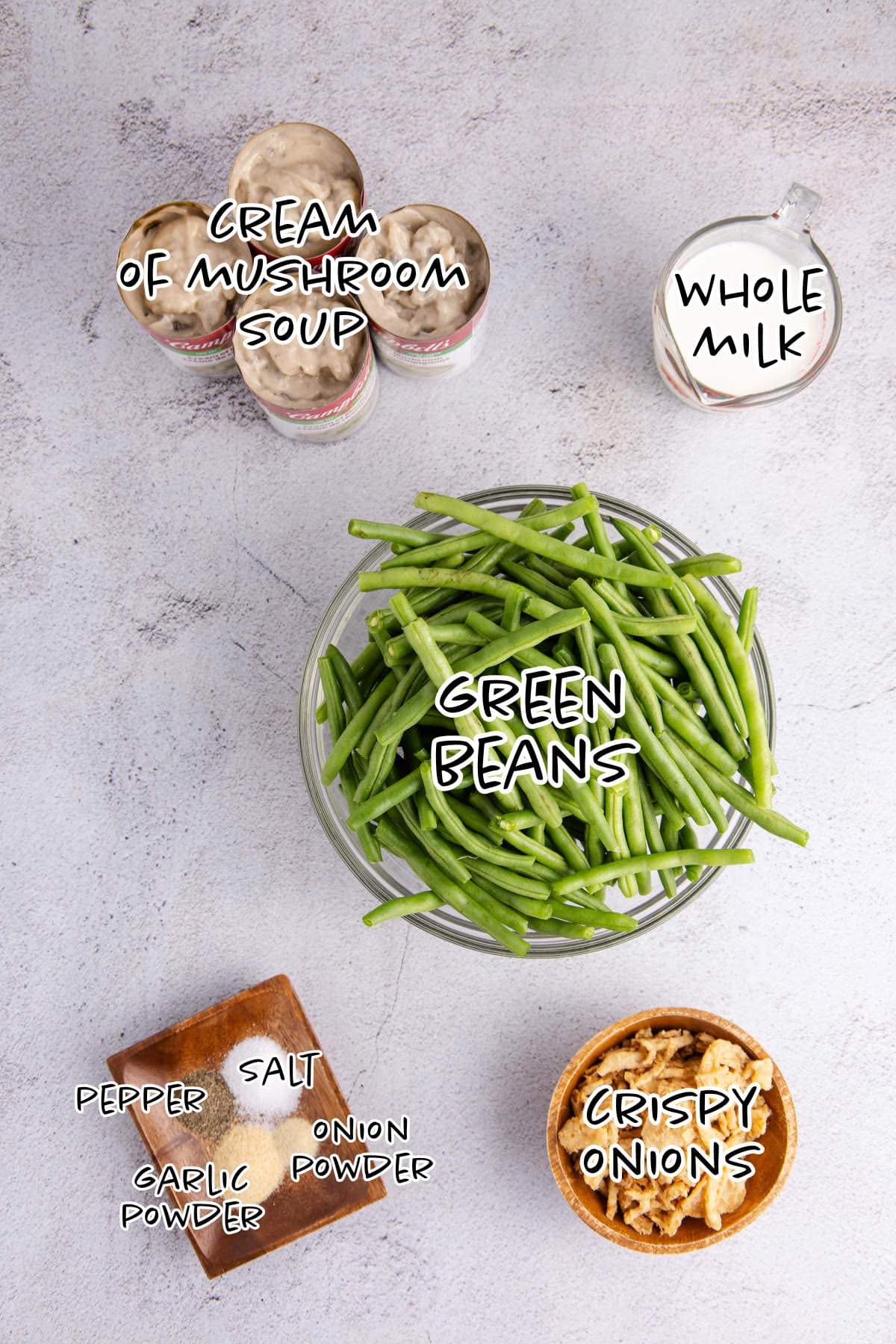 Green Bean Casserole Ingredients