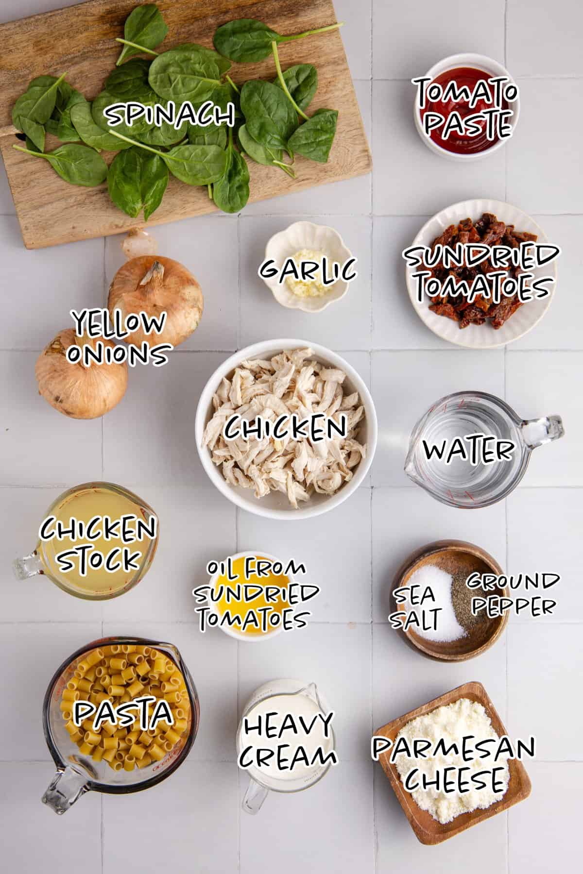 Marry Me Chicken Soup Ingredients