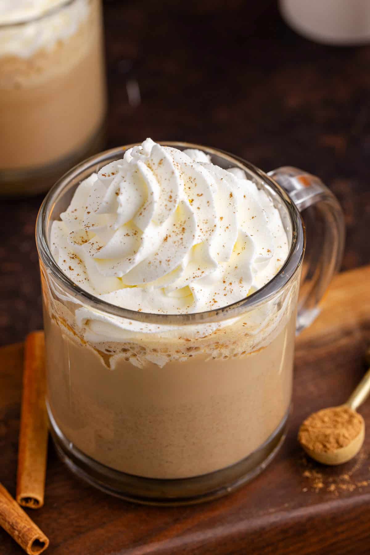 Starbucks Pumpkin Spice Latte in a Mug with whipped cream