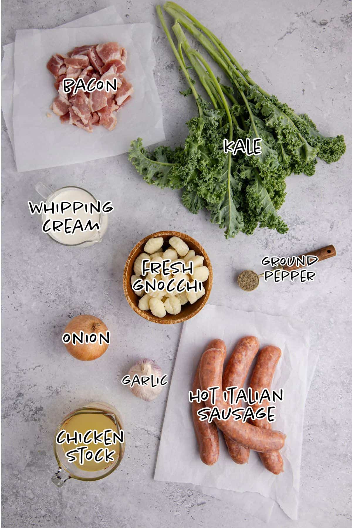 Zuppa Toscana Ingredients