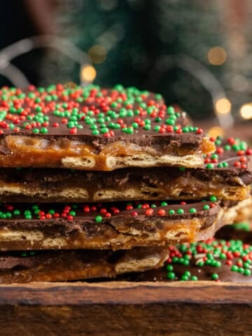 Easy Christmas Crack Recipe stacked