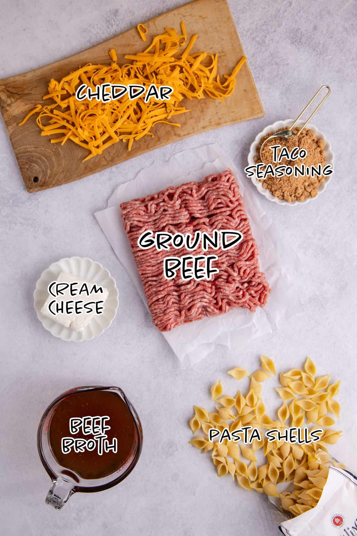Homemade Hamburger Helper Ingredients