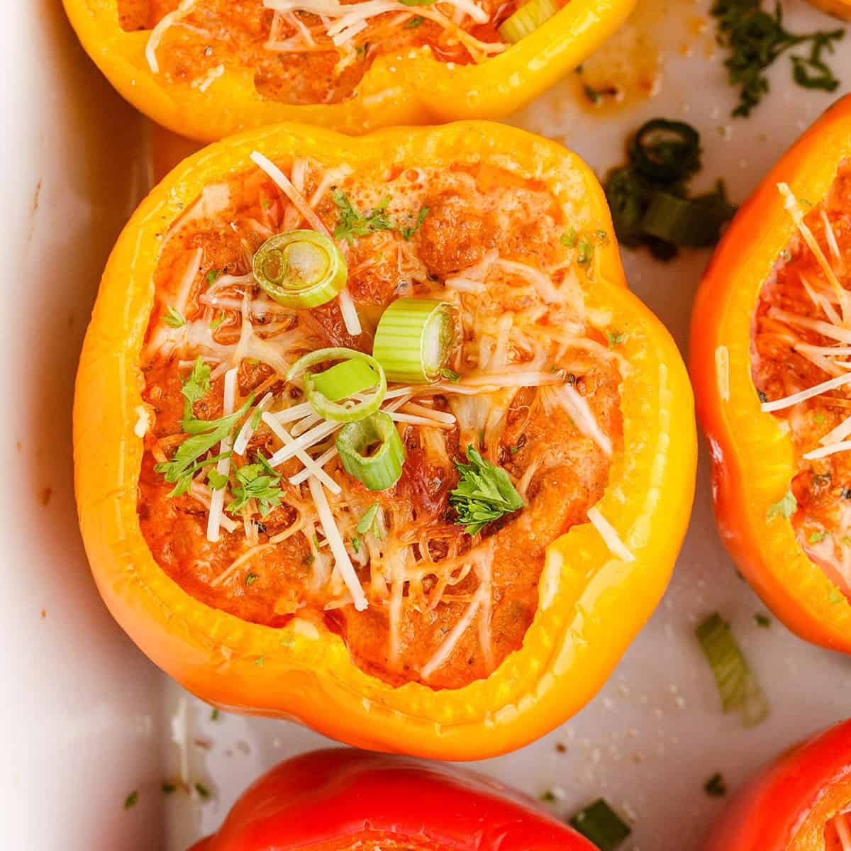 Keto Stuffed Bell Peppers