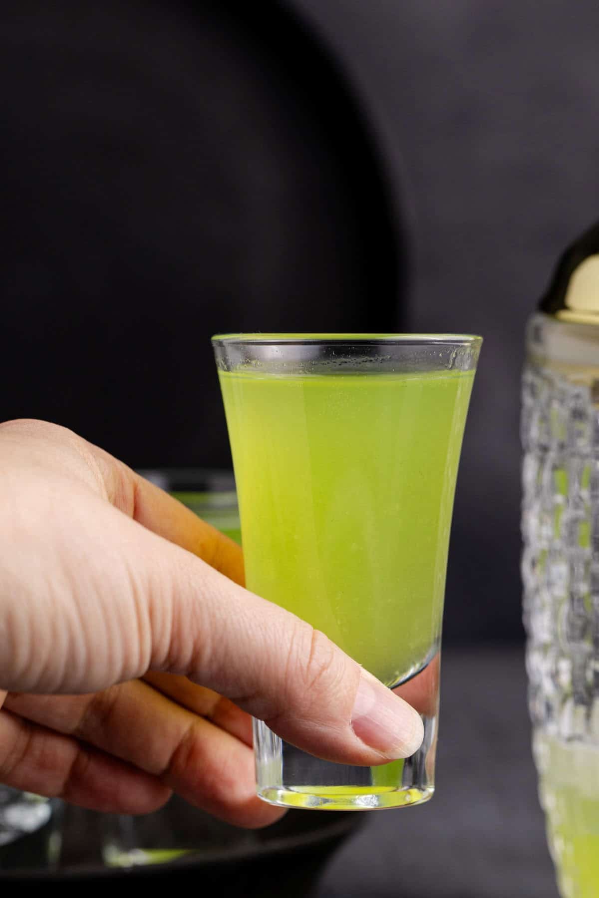 Melon Ball Shot being picked up