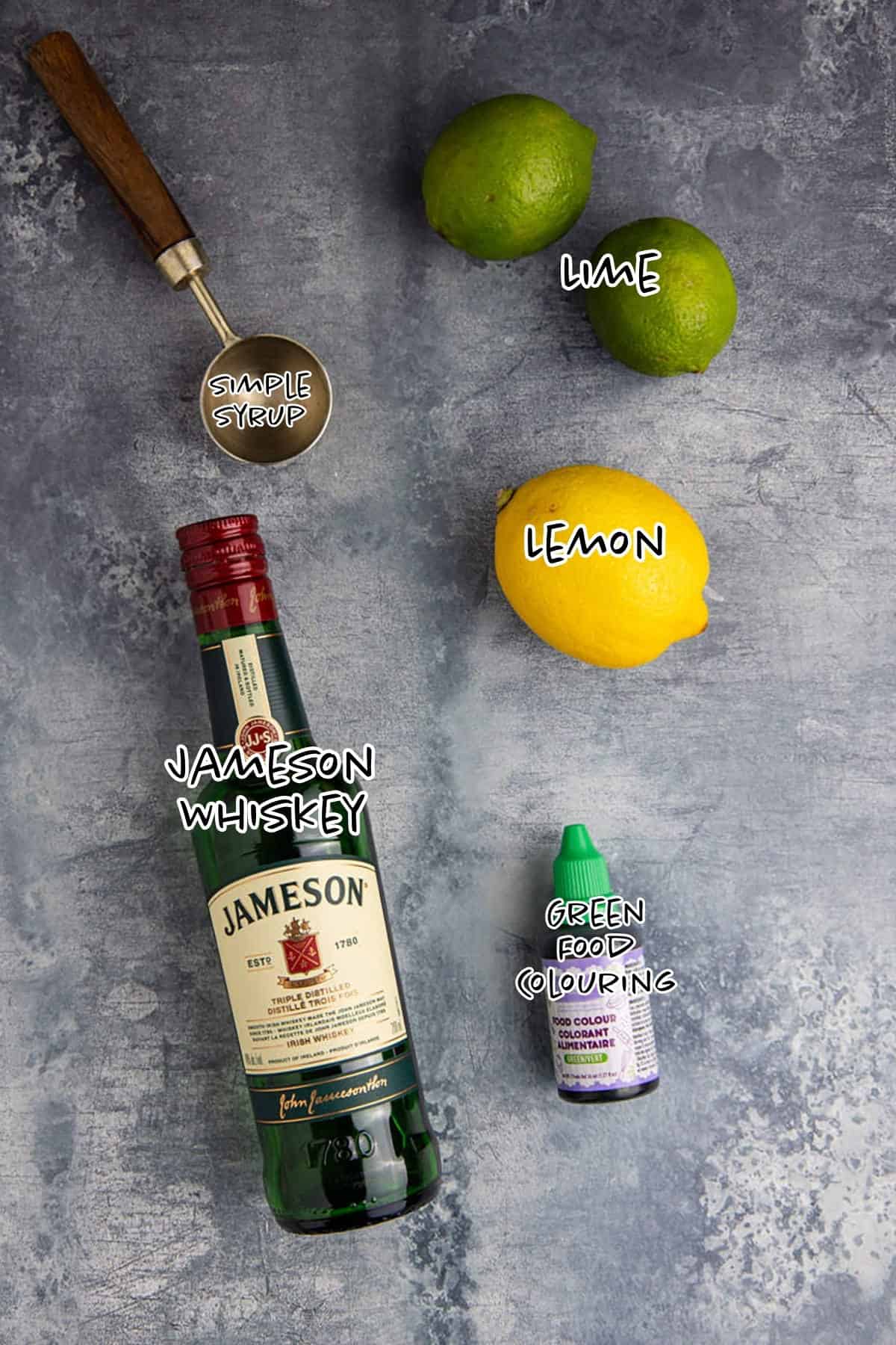 Shamrock Sour Ingredients