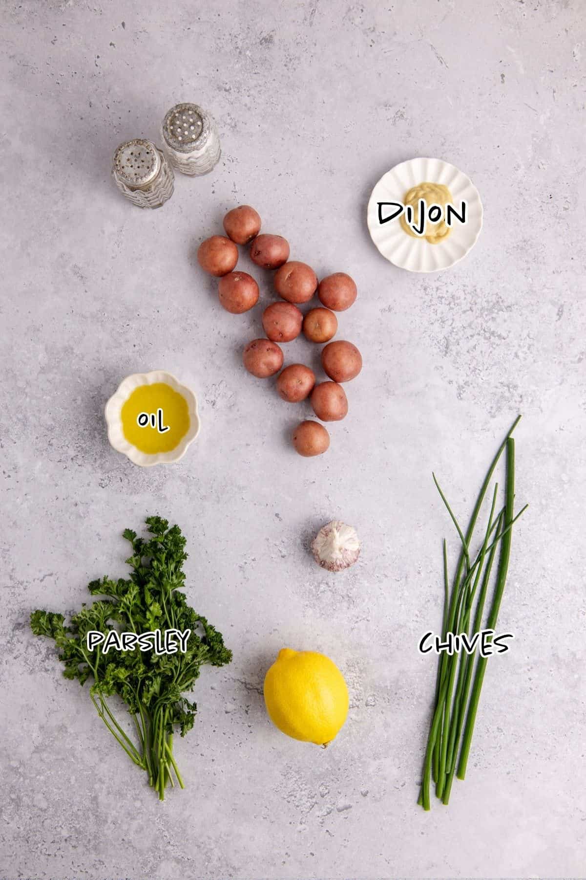 lemon herb red potato salad ingredients