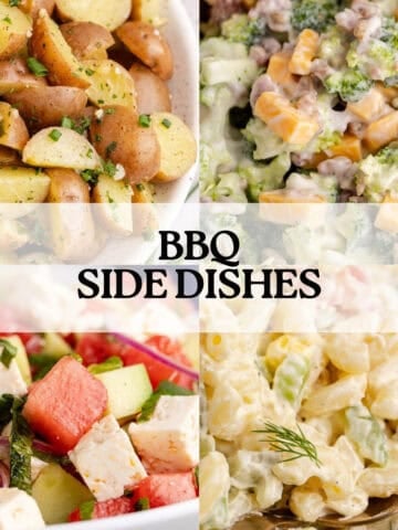 BBQ Side Dishes Round Up Image Collage