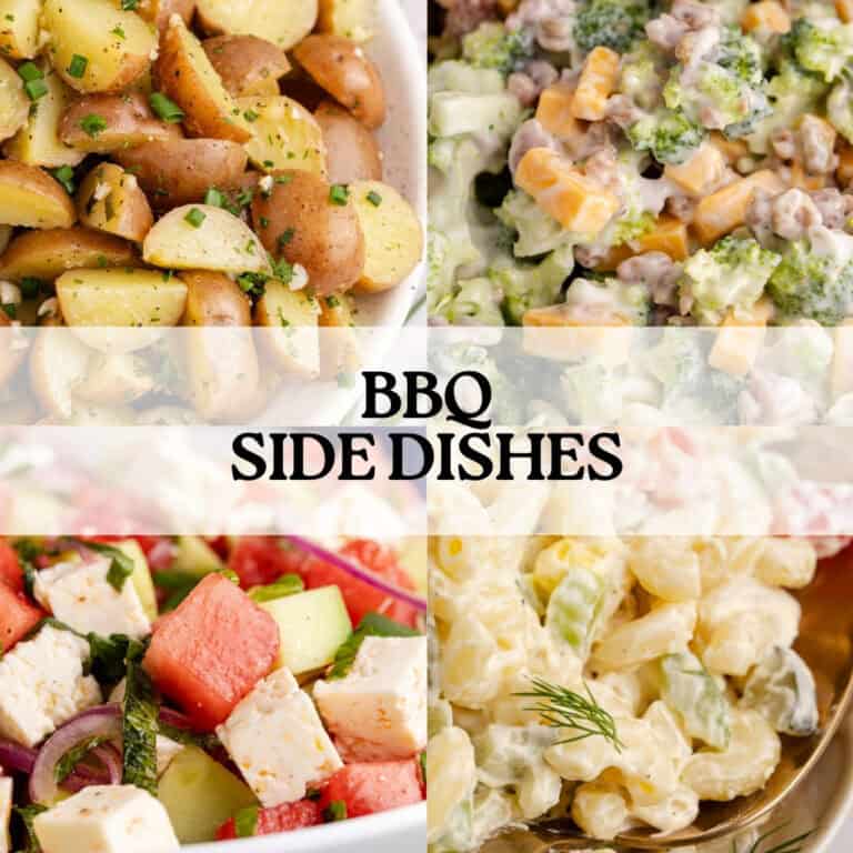 BBQ Side Dishes Round Up Image Collage