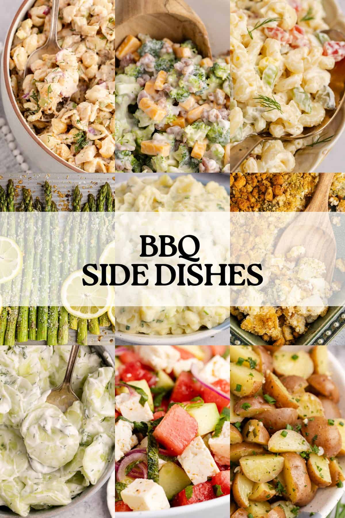 BBQ Side Dishes Round Up Image Collage